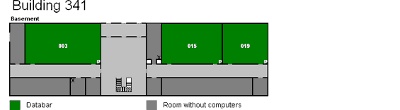 Floor map, E-bar